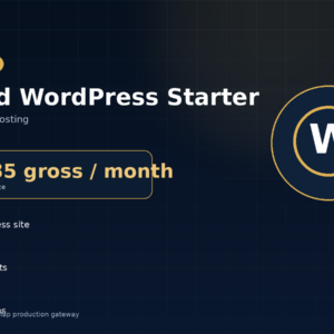 Managed WordPress Starter